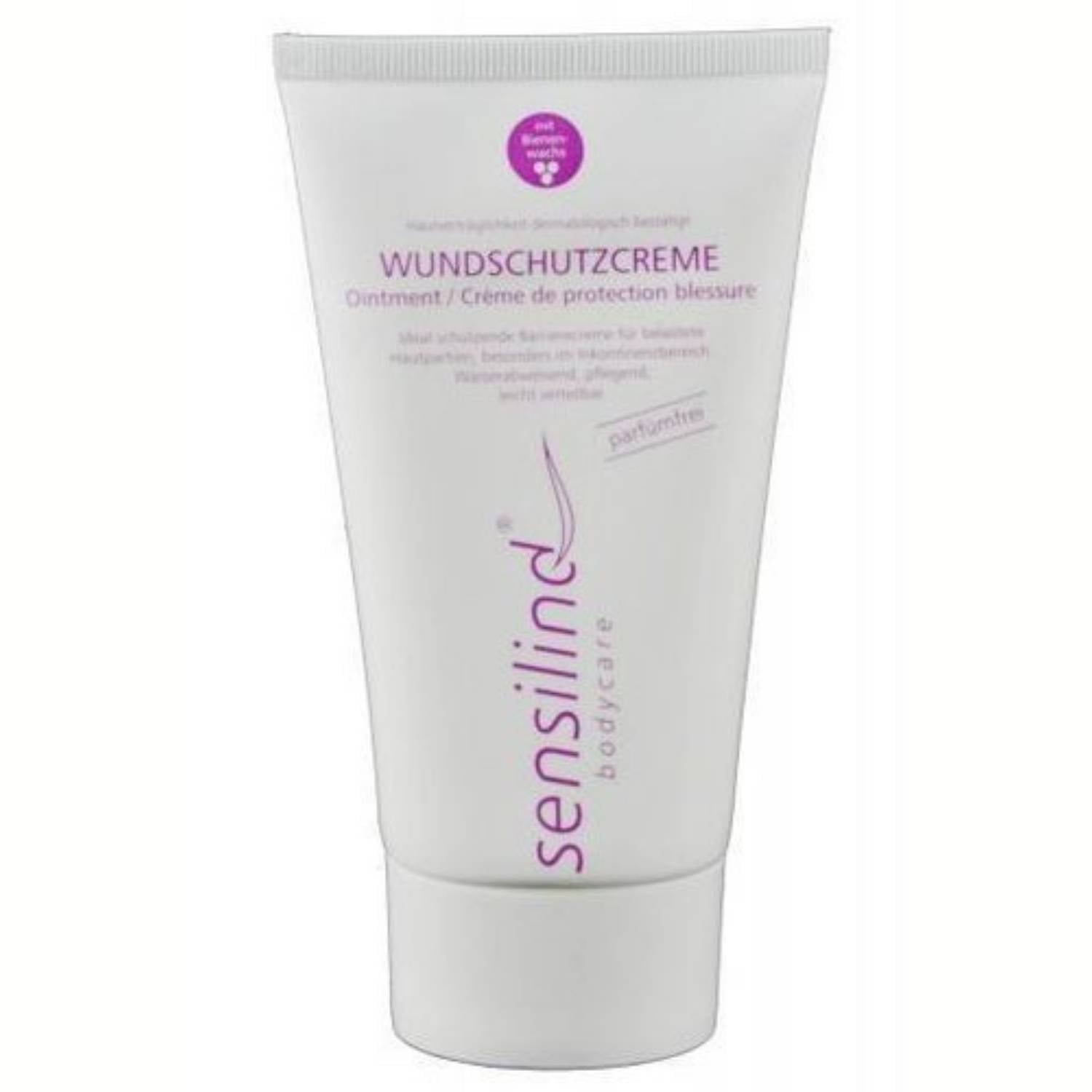 Sensilind Wundschutzcreme 150 ml (parfümfrei) - Ideal zur Wundheilung & im Inkontinenzbereich